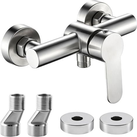 Mitigeur monocommande G ½ - Sortie d'eau vers le bas - Robinet de baignoire (1/5)