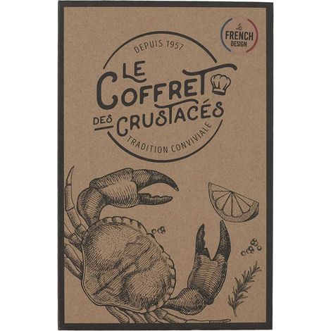 Coffret en Bois Spécial Crustacés (1/5)