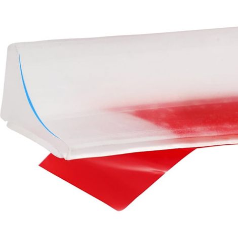 【NX】Selbstklebender Silikon-Dichtungsstreifen – Wasserdichte/winddichte/schalldichte Türdichtung, transparent, 1,5 Meter (1/5)
