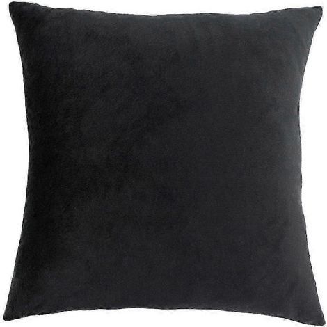 Housse de coussin géométrique blanche de 50 cm pour décoration intérieure-Black 50 x 50cm