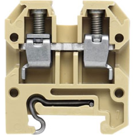 Weidmüller 0294360000 Durchgangsreihenklemme Schrauben Dunkelbeige 100 St.