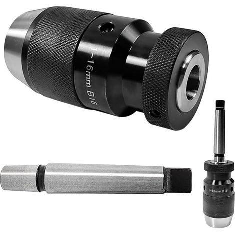 Keyoung – Mandrin de perceuse B16 – Plage de serrage 16mm – Pour perçage précis dans bois, métal et plastique – Changement rapide de foret (1/5)