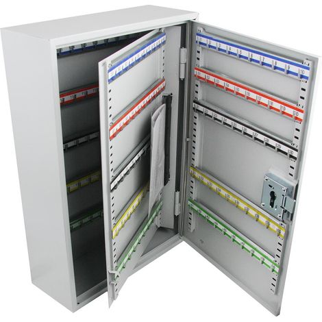 Basi Schlüsselkasten SS 100 PZ 2171-0150 Anzahl Haken 150 Grau (Metallgehäuse) (1/3)