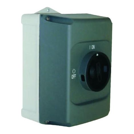 Disjoncteur magnéto-thermique et commande marche/arrêt pour moteur 1V 20A S&P (UNELVENT) 707880