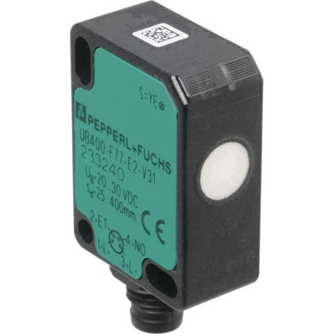 Pepperl+Fuchs UB250-F77-E2-V31 Ultraschall-Reflexionstaster UB250-F77-E2-V31   PNP, Schließer  1 St.