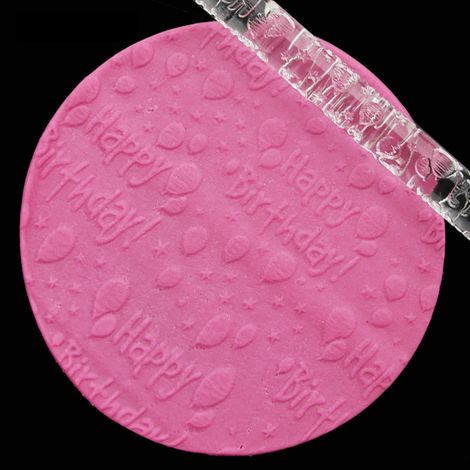 Hochwertiges Nudelholz aus Acryl, Nudelholz für Fondant und Modelliermasse, DIY-Kuchenwerkzeug, 11 cm, holzfrei. (1/5)