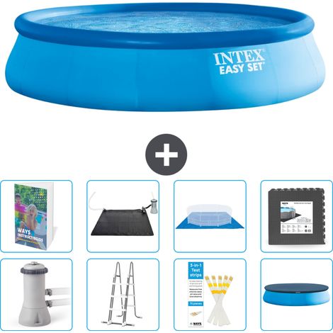 Easy Set Pool Rund - 457x107 cm - 9-teilig S543