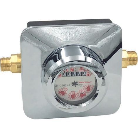 Contatore acqua fredda con emettitore d'impulsi asciutto 1/2"