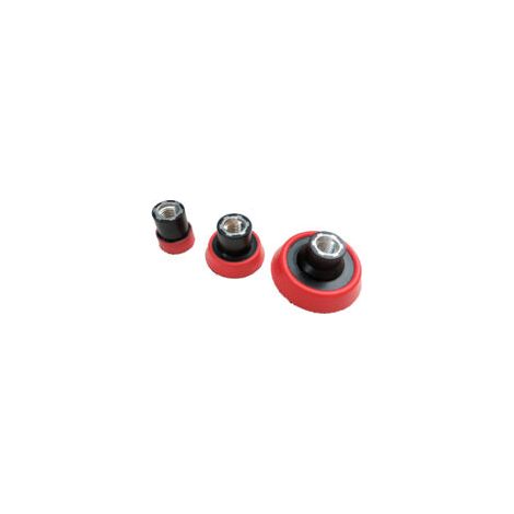 almohadillas de lijado de 25 mm, 50 mm y 75 mm, discos abrasivos M14 con velcro autoadhesivo, placa de lijado y placa de soporte para pulido para taladro y amoladora angular.