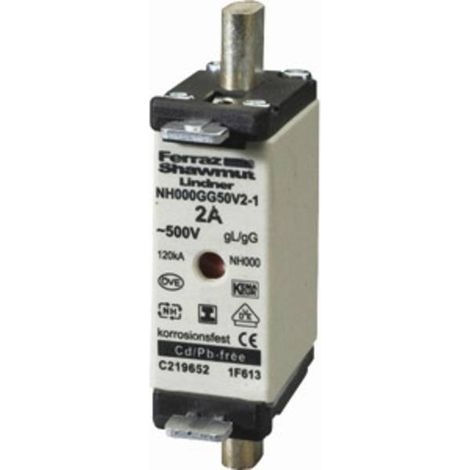 Mersen 1F637.000000 Fusibile NH Misura fusibile = 000 20 A 500 V 1 pz.