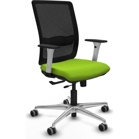 Chaise de bureau piqueras y crespo Haches blanc mousse 65 mm roues (1/2)