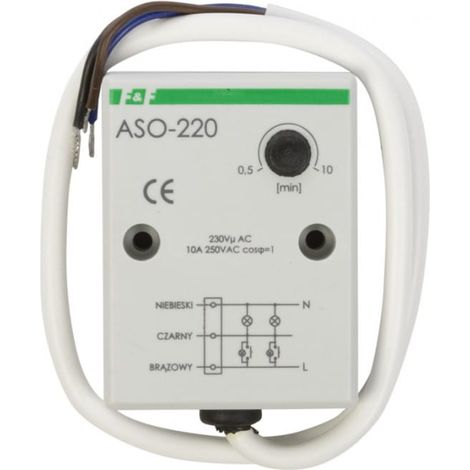 Treppenhaus-Schalttafel 10A 0,5-10min 230V AC ASO-220