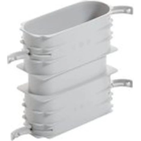 Vaillant Manchon de raccordement Tuyau d'air plat 52 x 132 mm avec joints, 0020180839