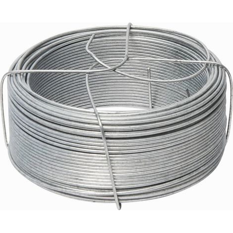 Fil de fer galvanisé WERKA PRO bobine 50m avec support Ø 1,1 mm