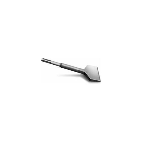 Ciseau à carrelage SDS Plus, ciseau à carrelage SDS 165 x 75 x 5 mm, ciseau à carrelage 40CR, ciseau coudé à manche rond pour carrelage céramique (1/5)