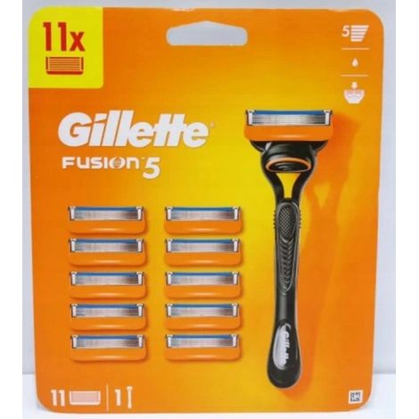 Rasoir pour homme GILLETTE Fusion 5, 1 manche + 11 lames (1/5)