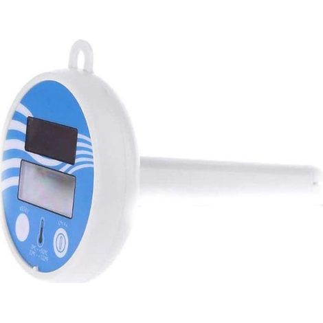 Thermomètre solaire numérique flottant pour piscines, pour mesurer la température de l'eau des piscines, spas, jacuzzis et aquariums-AquaForge (1/5)