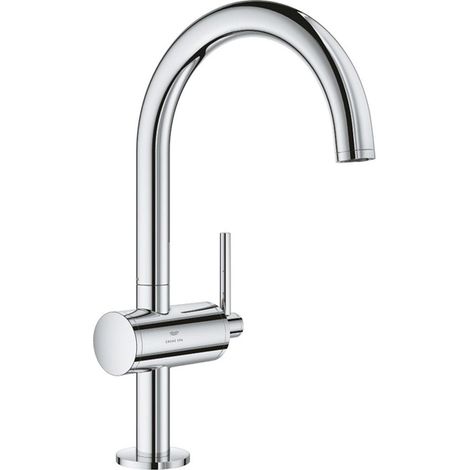 Mitigeur monocommande pour lavabo Atrio 24362 L-Size chromé (1/2)