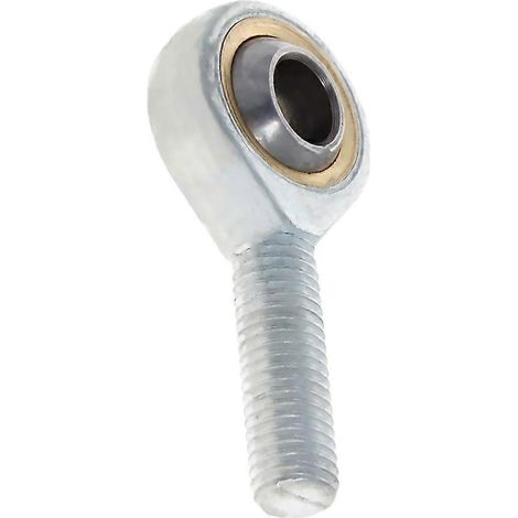 pièce Raccord de tige filetée femelle professionnelle à filetage interne-7X1.2CM-Silver (1/3)