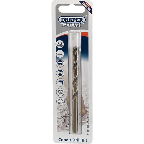 Draper Expert 7.2mm HSS Cobalt Drill (39232) (1/5)
