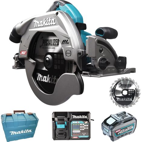 Sierra circular Makita HS009GT201 40 V 5 Ah (1/10)