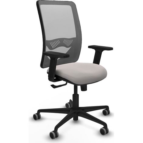 Silla piqueras y crespo Zulema negro reposabrazos ajustables (1/2)