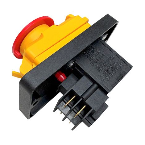 KEDU KJD12 Ein-/Aus Schalter 250V 16A 4Pin Schalter mit Not-Aus-Funktion (1/3)