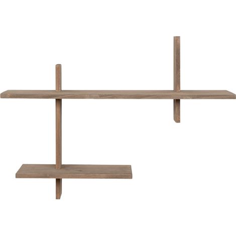 Etagère murale en bois - Bois clair - OVADA (1/5)