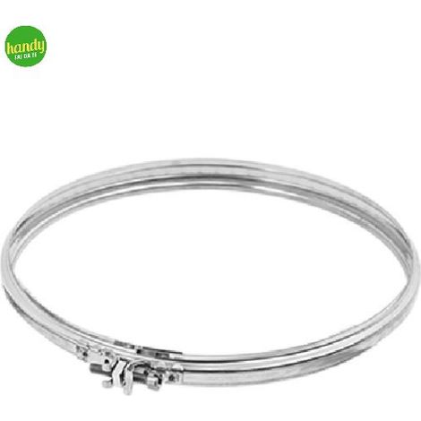 Fascetta di bloccaggio per canne fumarie monoparete in acciaio inox aisi 304 ø120 EUROPROFIL