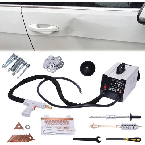3 kW Karosserie Ausbeulspotter 220V 3500A Dent Puller Punktschweißgerät, Ausbeulspotter Punktschweißgerät zur professionellen Reparatur von Kfz Karosserien