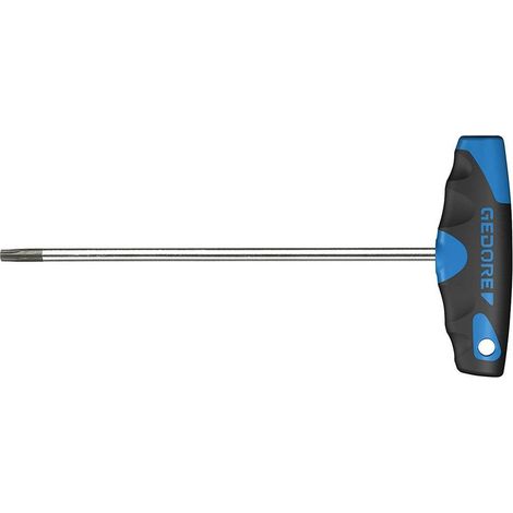 GEDORE CLÉ MÂLE AVEC POIGNÉE À 2 C-T TORX INTERNE T25 - 2142 TX T25 (1/2)