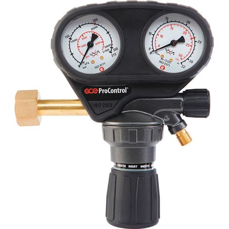 Flaschendruckminderer ProControl Argon/CO2 200bar 1-stufig 30l/min GCE RHÖNA (1/4)