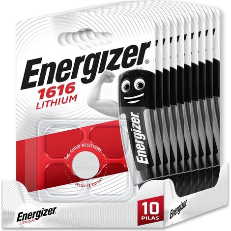 Pack de 10 pilas de botón  106106 Lithium (1/5)
