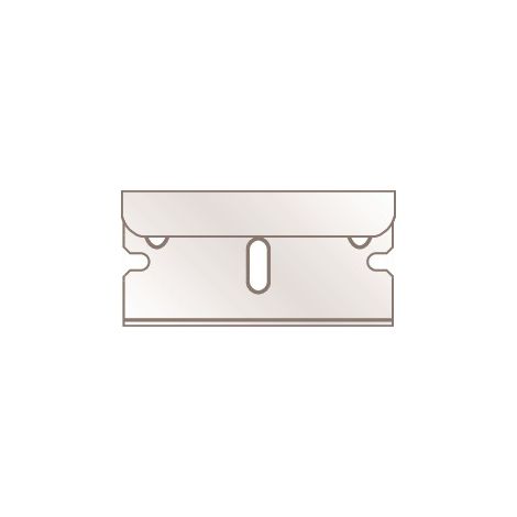 Bügelklinge Nr.44 L.39mm B.19,3mm S.0,3mm 10 Stück/Spender MARTOR (1/2)
