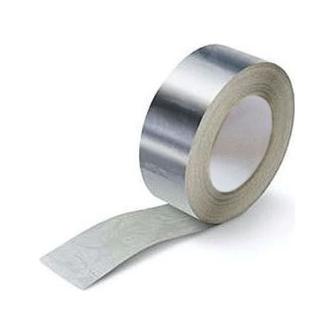 Coroplast Alu Klebeband 788001 für alukaschierte Rohrisolierung, 50mm, Rolle a 100 mtr, ähnlich wie Rockwool