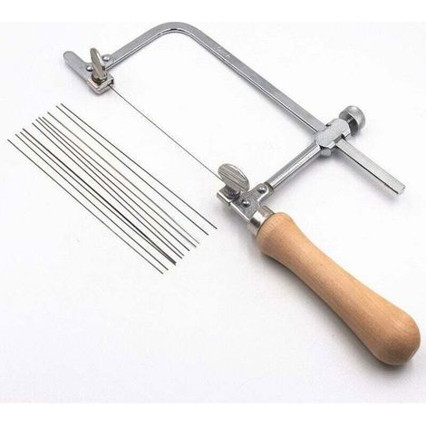 Scie à fil diamantée- Pour couper du carrelage, de la pierre, du marbre, du béton, du granit, de la céramique, du verre (1/4)