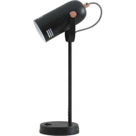 lampe de table ELECTROBILSA E27 noir/cuivre - talla
