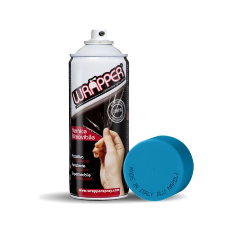 Wrapper, pellicola spray rimovibile, 400 ml - Blu Napoli - Ral C31 (1/2)