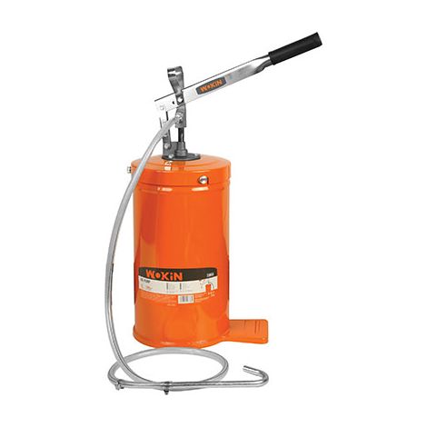POMPA OLIO MANUALE 729610 WOKIN  ACCIAIO MM 180X380 LT 16 TUBO MT 1,5