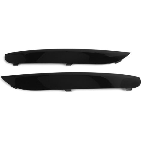 Zierleisten-Sets für den Frontstoßfängergrill, links und rechts, als Ersatz für BMW F02 LCI (2008–2015) M Modell 51118047727 51118047728 51118099323 51118099324 (1/5)