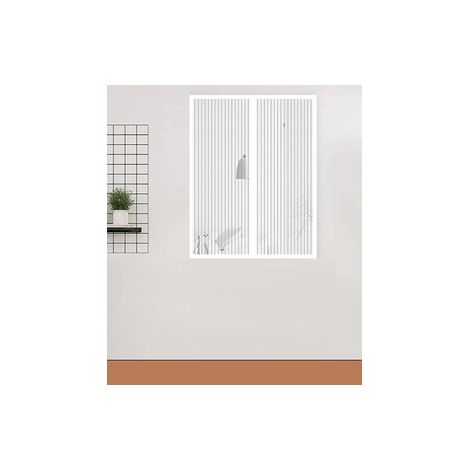 ZANZARIERA MAGNETICA P/FINESTRA 120X160CM BIANCO- IRS- 1,0 pz