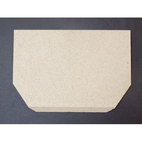 Déflecteur en bas A pour poêles à cheminée Prag de Fireplace - vermiculite - dimensions d'encastrement parfaitement adaptées