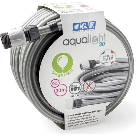 kit tubo leggero per irrigazione 30 metri 3/4" "aqualight" - g.f.