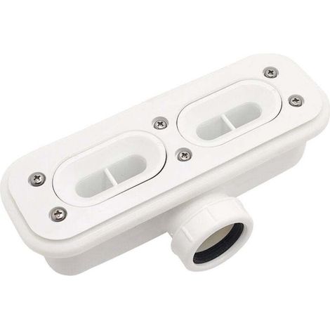Bac de douche désodorisant en plastique, égouttoir 40 mm 718036801