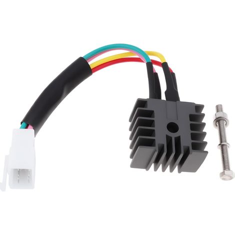 Store Redresseur Régulateur Moto 4PIN 6V 31700‑102‑701 Compatible avec Honda CB125 CB125S CL125 CT90 CL100 XL100 CB175 CL175 CL200
