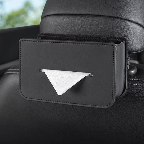 Soporte para pañuelos de coche - Piel sintética - Multicolor (1/4)