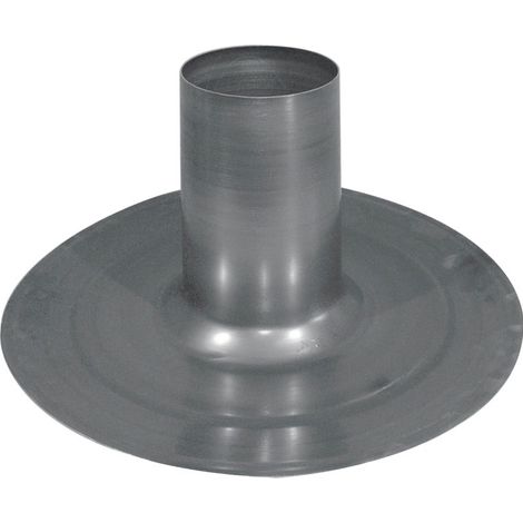 Ubbink – Solin de toit plat en aluminium 169910 – Compatible avec terminaux verticaux 60/100 et 80/125 – Installation durable et esthétique