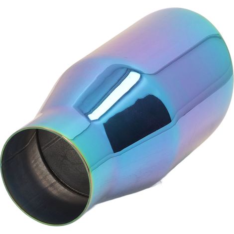Embout échappement auto 60mm entrée 89mm sortie acier inox 304 universal tuyau sortie mufflerEver (1/5)