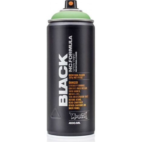 Bombe de peinture - Hippie - BLK-400-6075 - Montana Cans Black - 400ml - Graffiti
