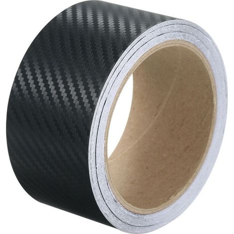 Autocollant décoratif pour voiture, fibre de carbone 3D (1/5)